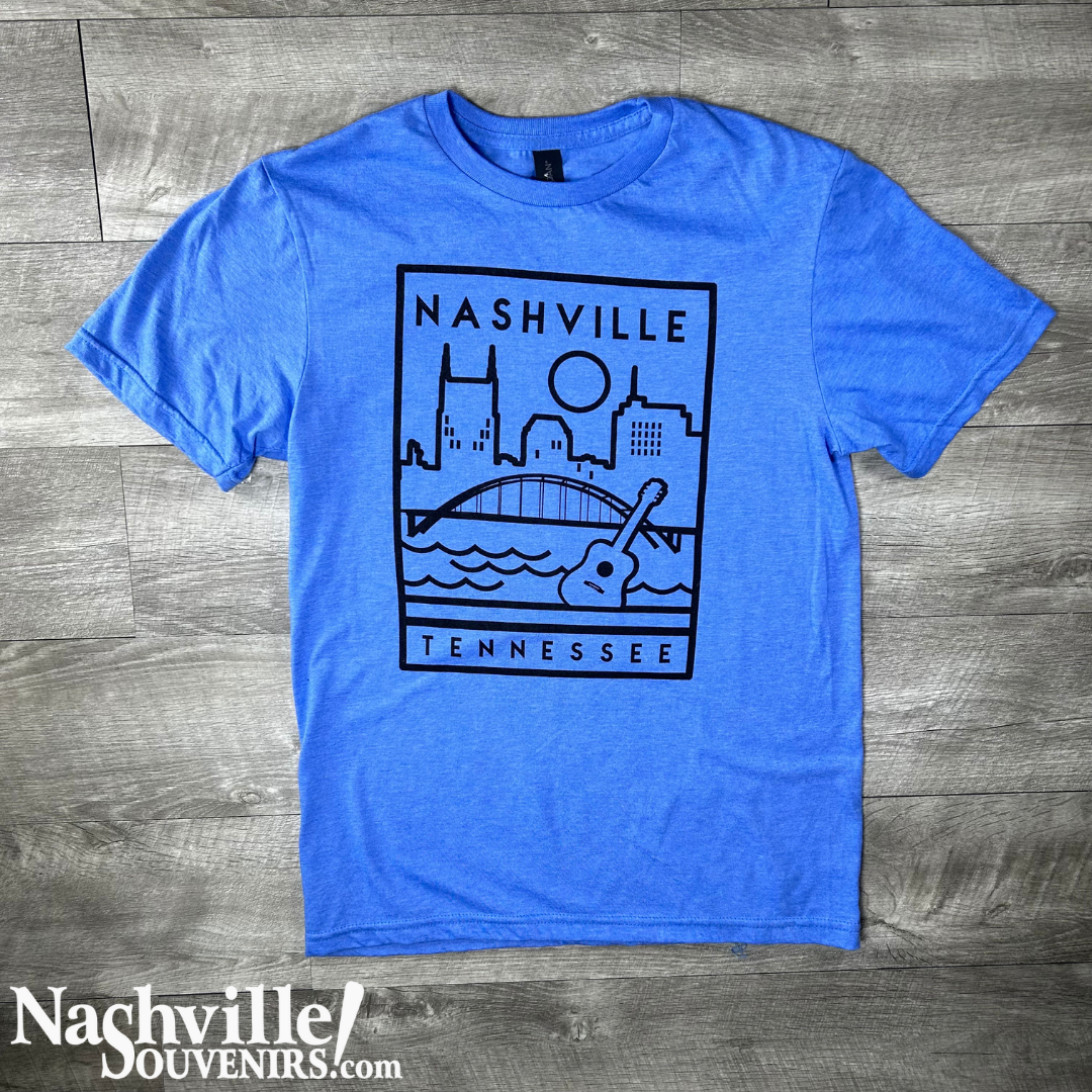 Nashville Minimalist Skyline Tee