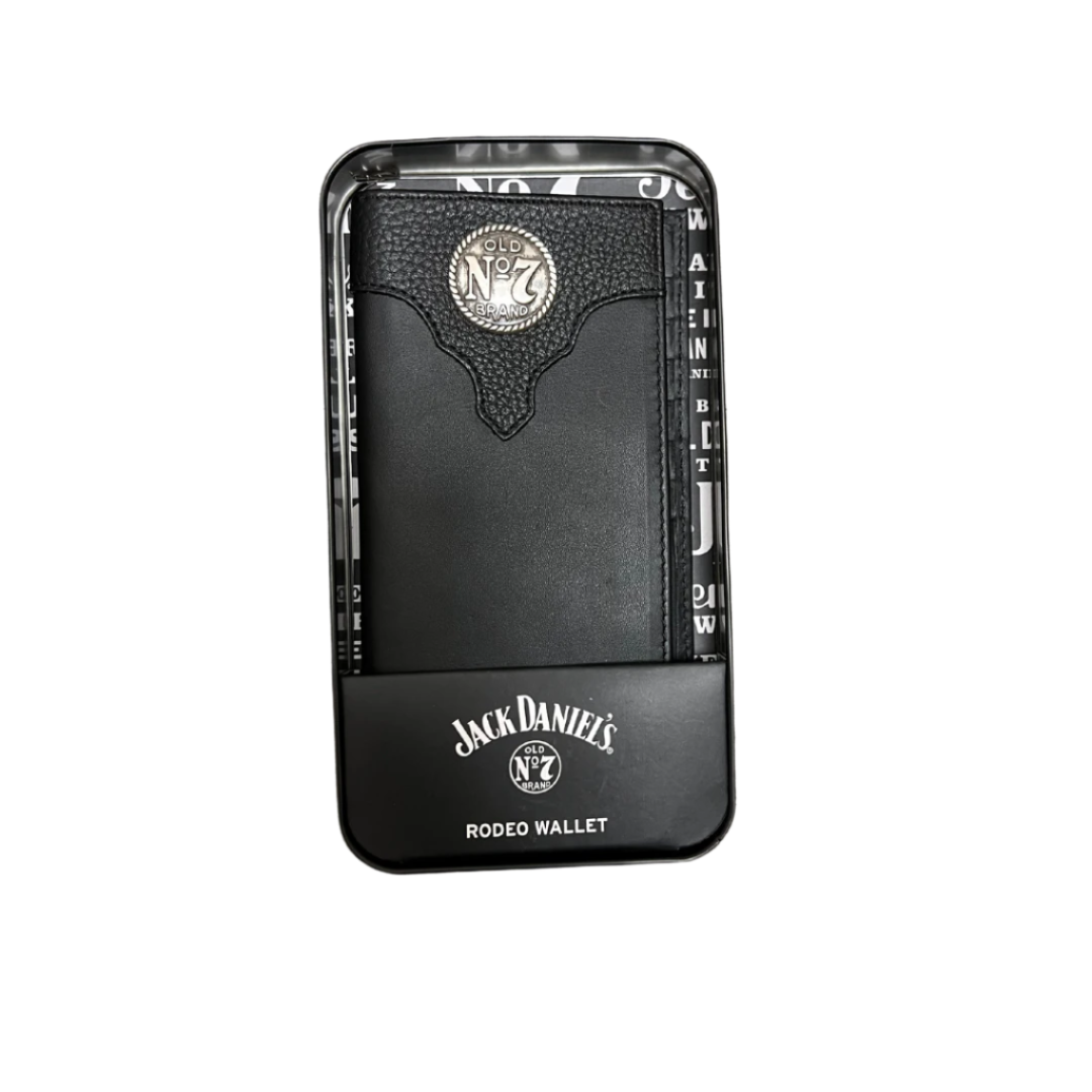 Jack Daniels Rodeo Wallet with Old No. 7 Medallion