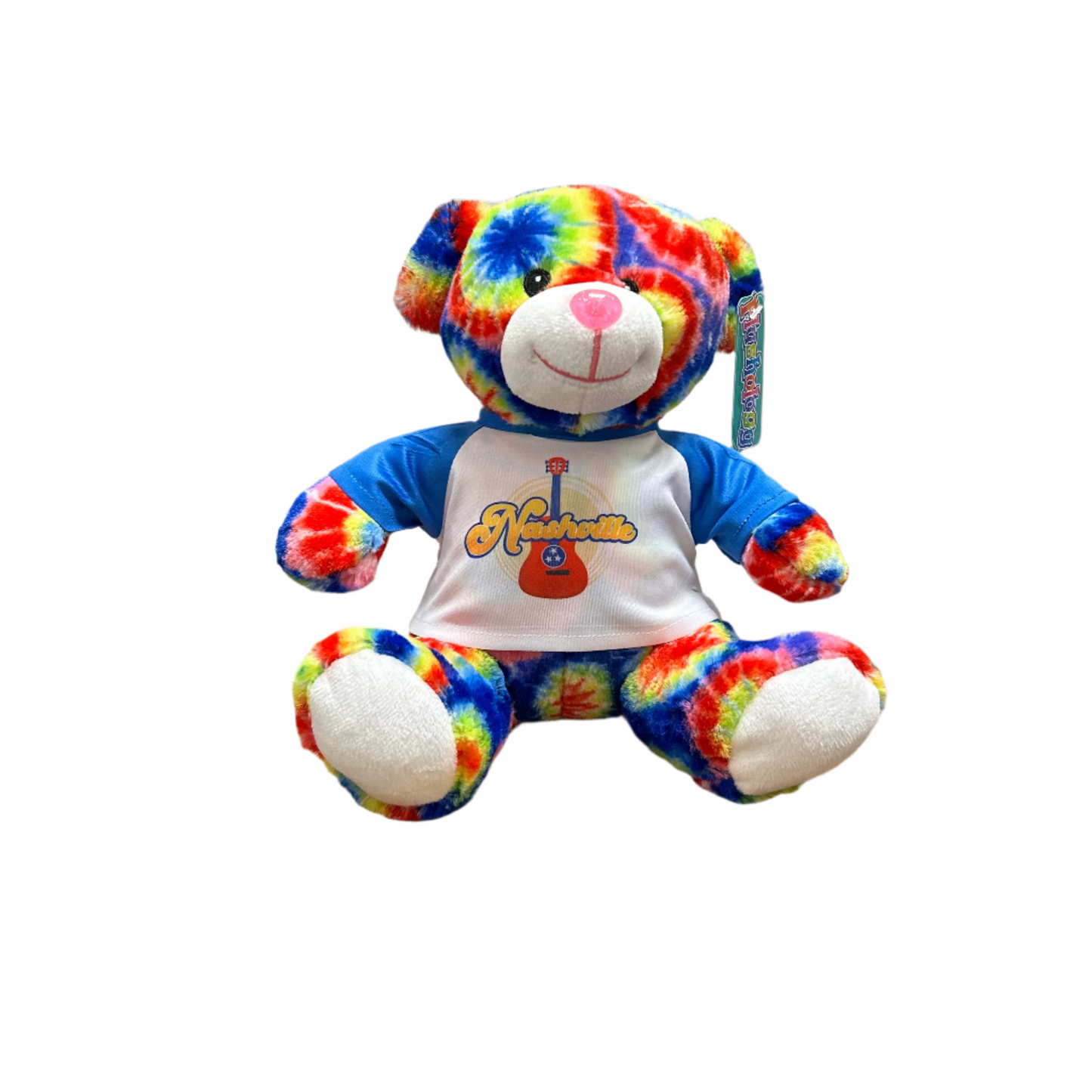 Tie Dye Plush Teddy Bear Toy