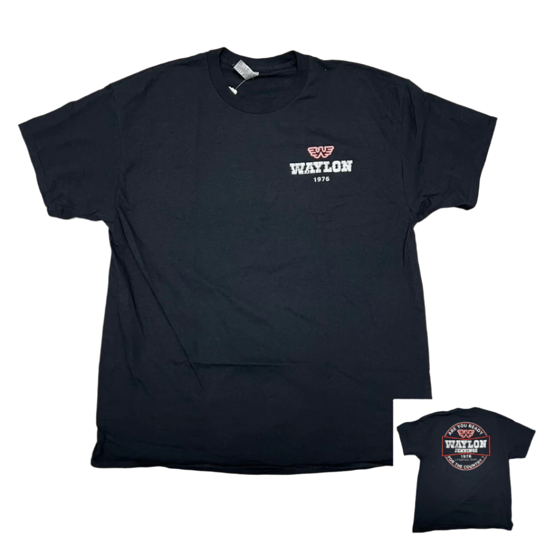 Waylon Jennings "Are You Ready..." Tee