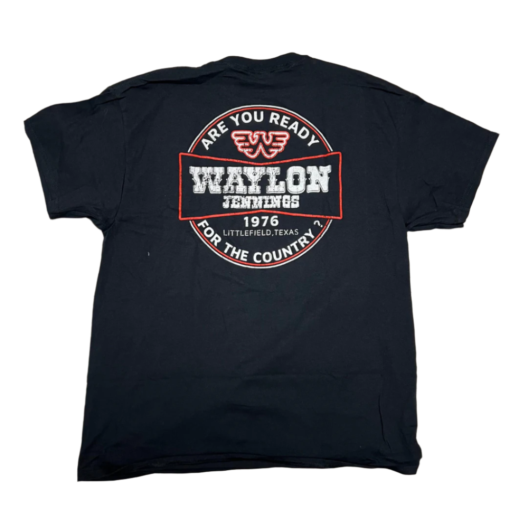 Waylon Jennings "Are You Ready..." Tee