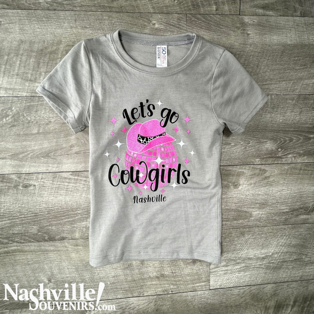 Let's Go Cowgirl Youth Tee
