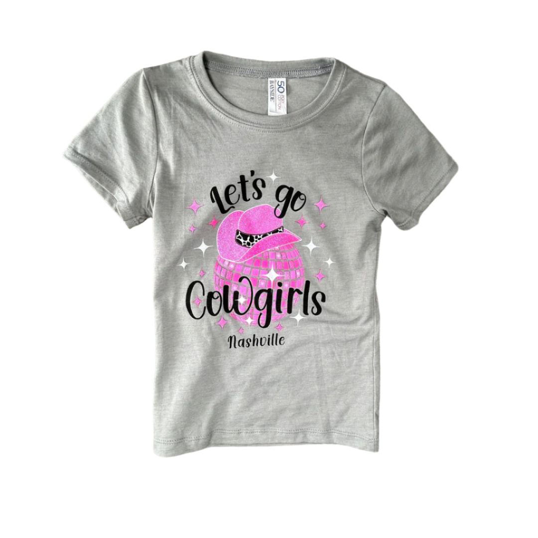 Let's Go Cowgirl Youth Tee