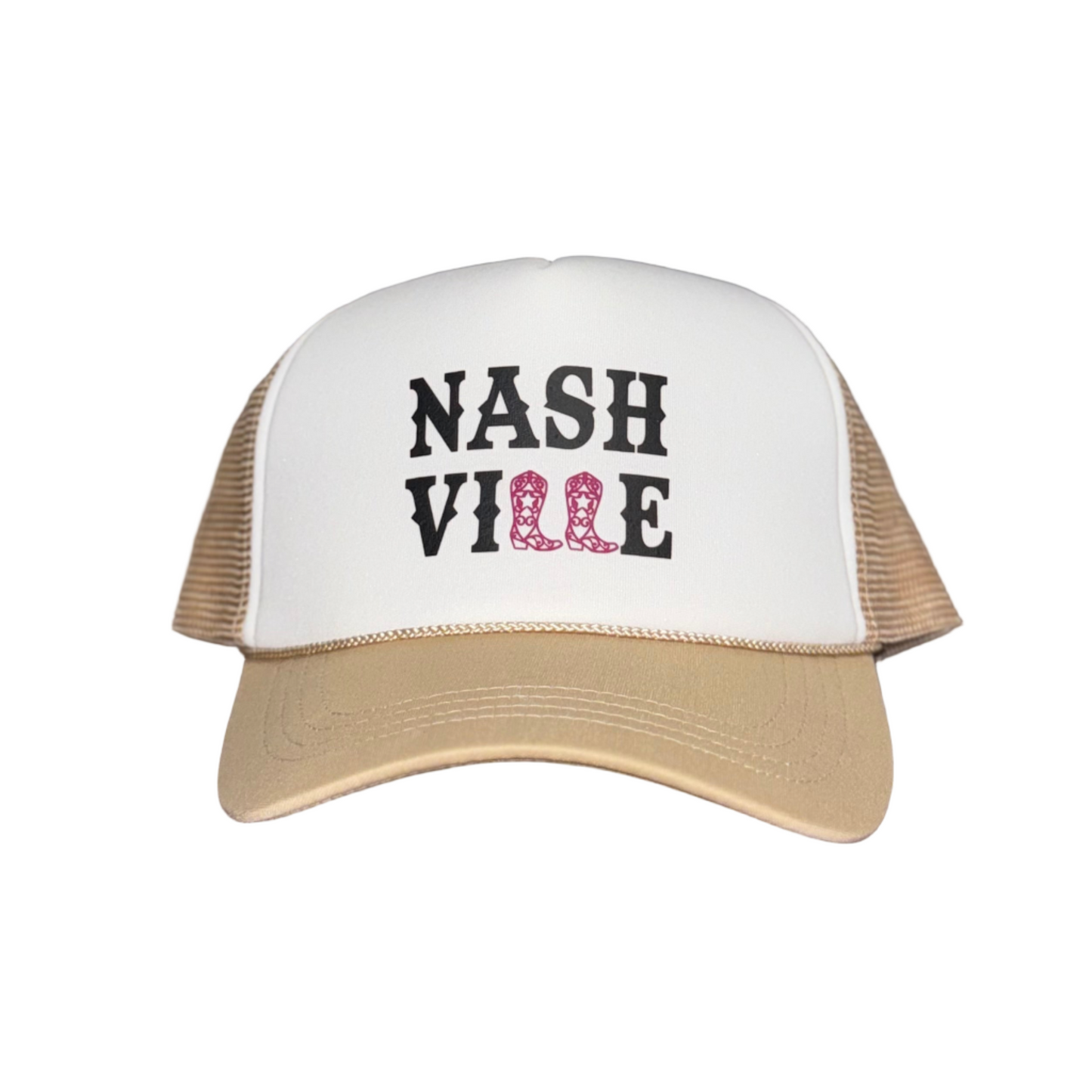 Nashville Boots Trucker Hat