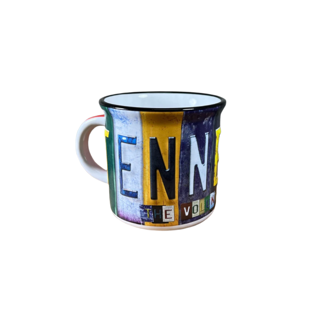 Tennessee License Plate Mug