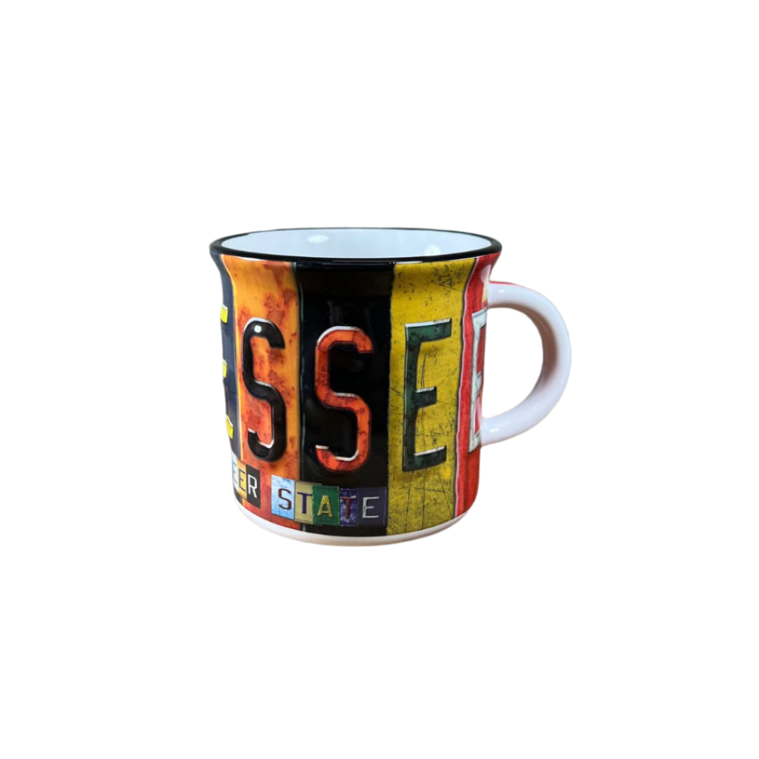 Tennessee License Plate Mug