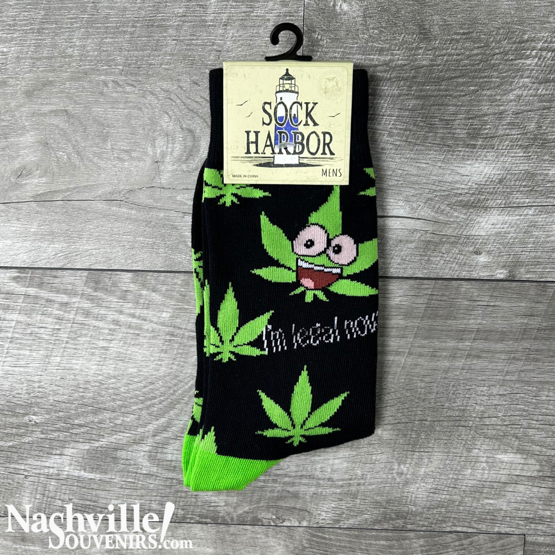 Humorous Weed Socks