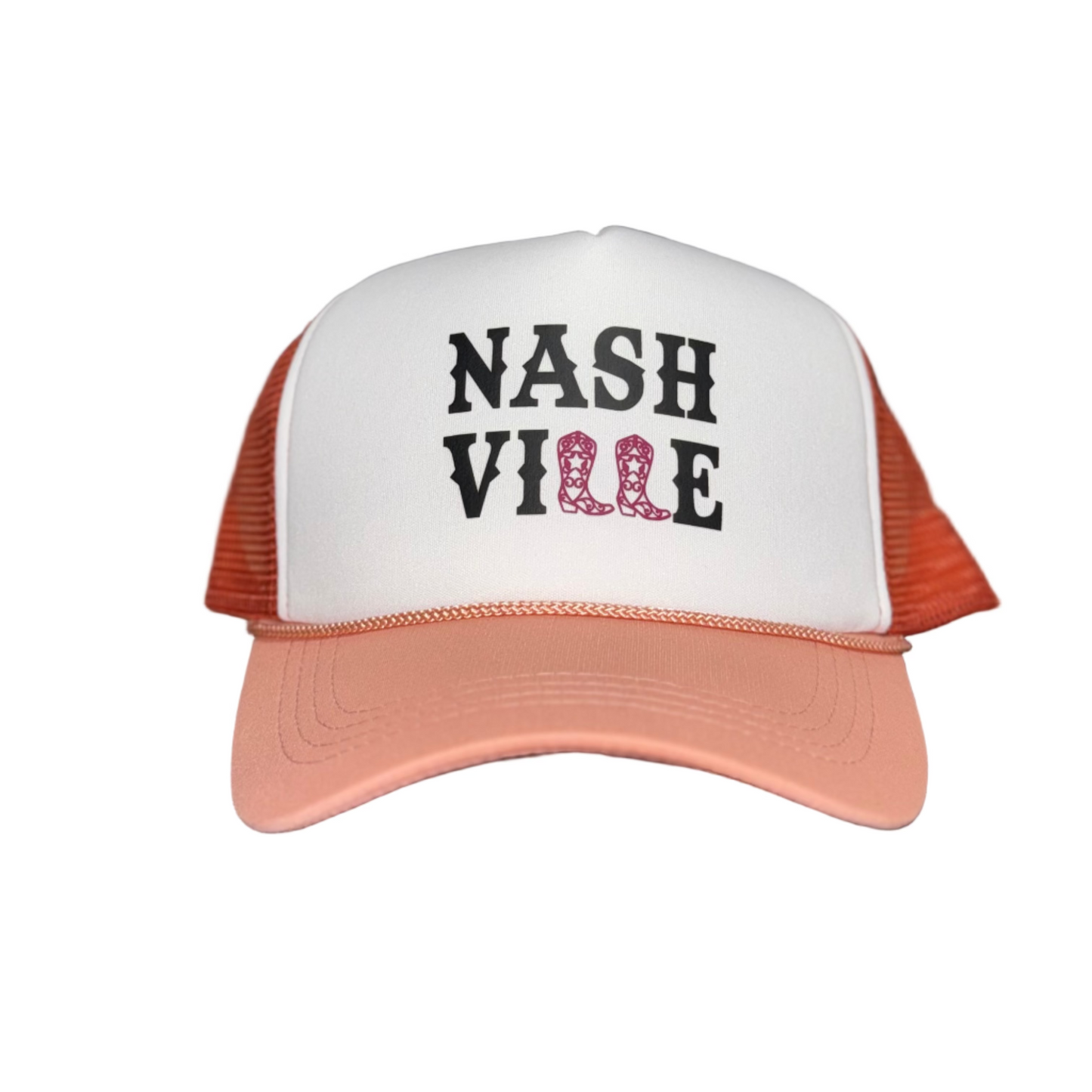 Nashville Boots Trucker Hat