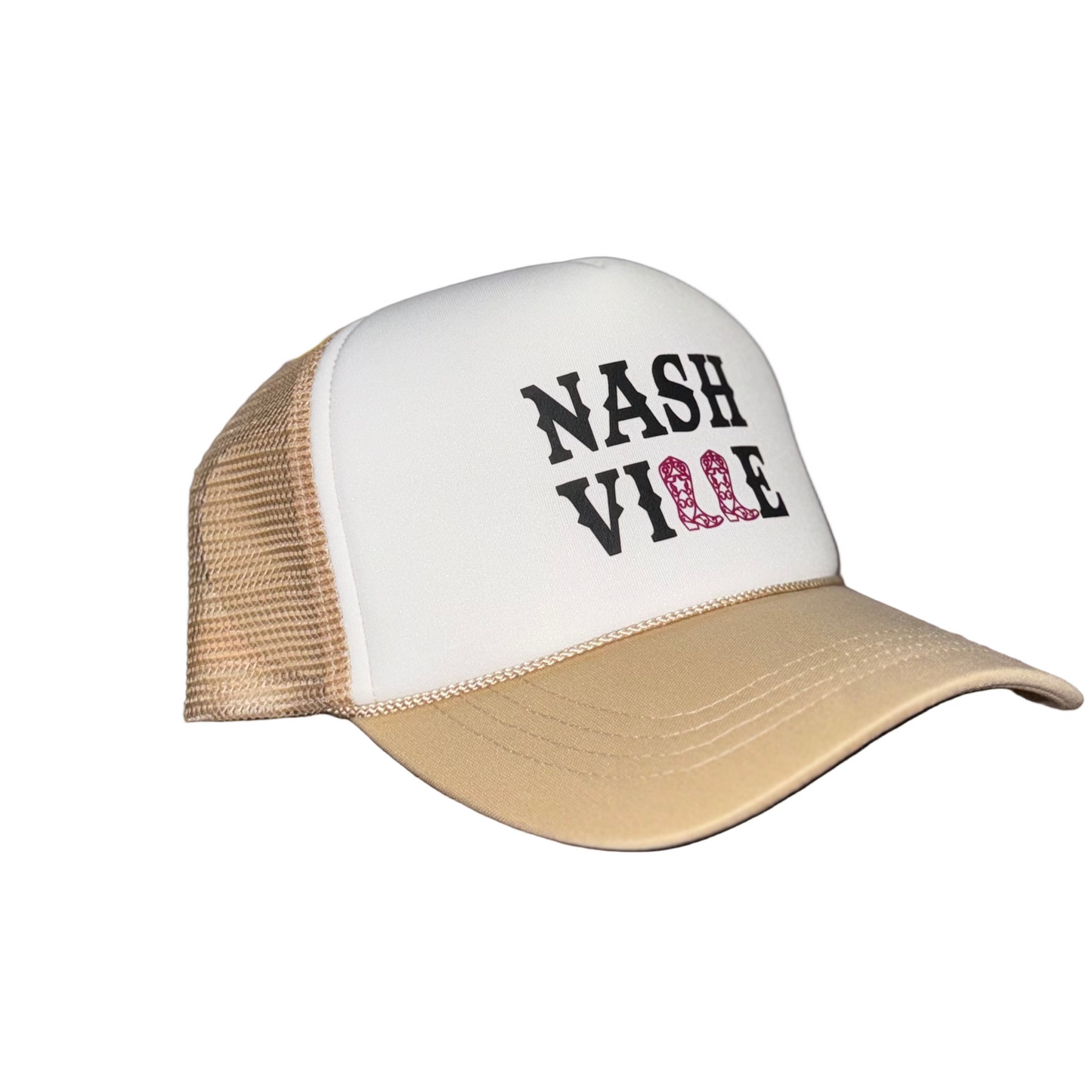 Nashville Boots Trucker Hat