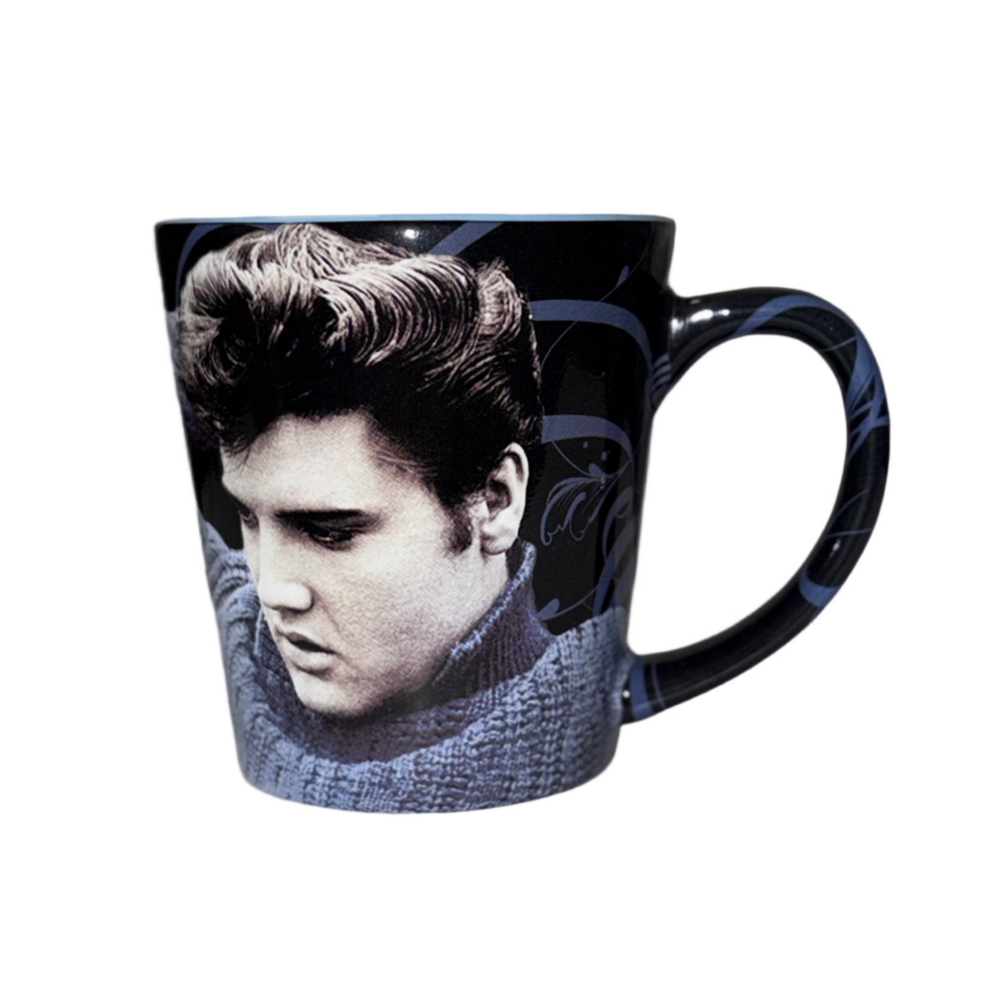 Elvis Presley Cozy Blue Portrait Mug