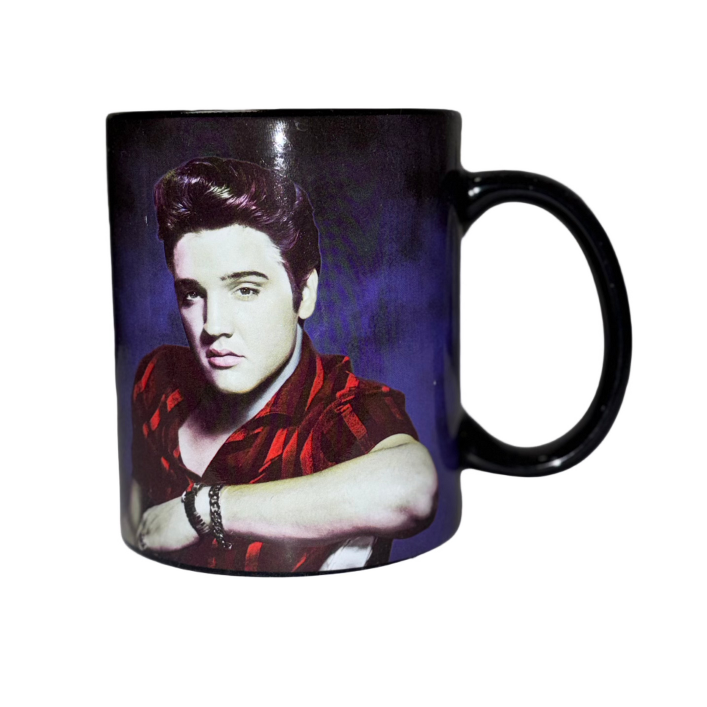 Elvis Presley Red Shirt Portrait Mug