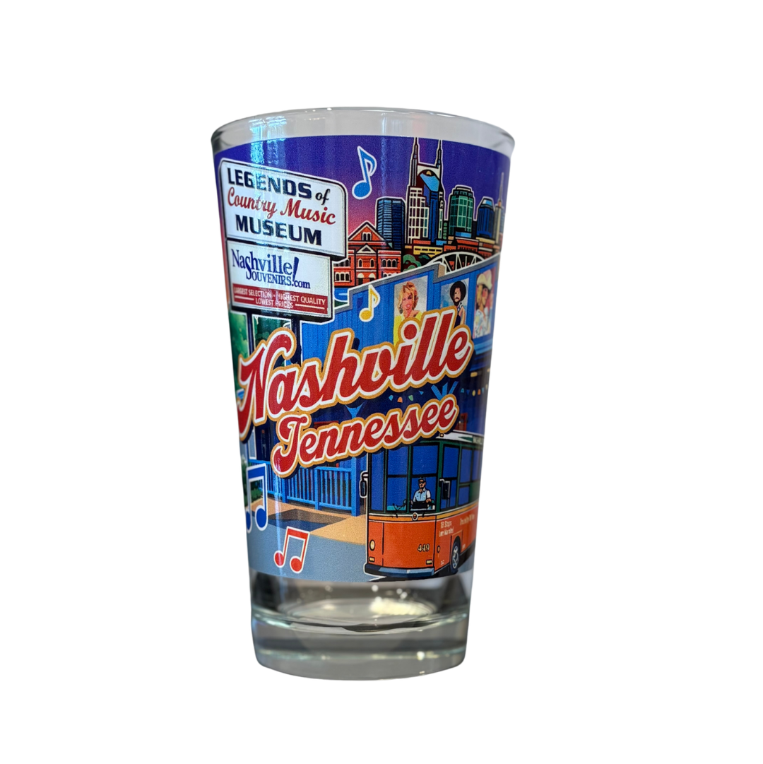 Legends Museum Pint Glass