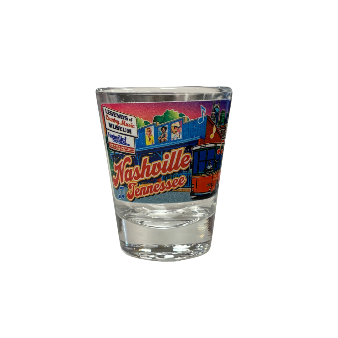 Legends Museum Shot Glass