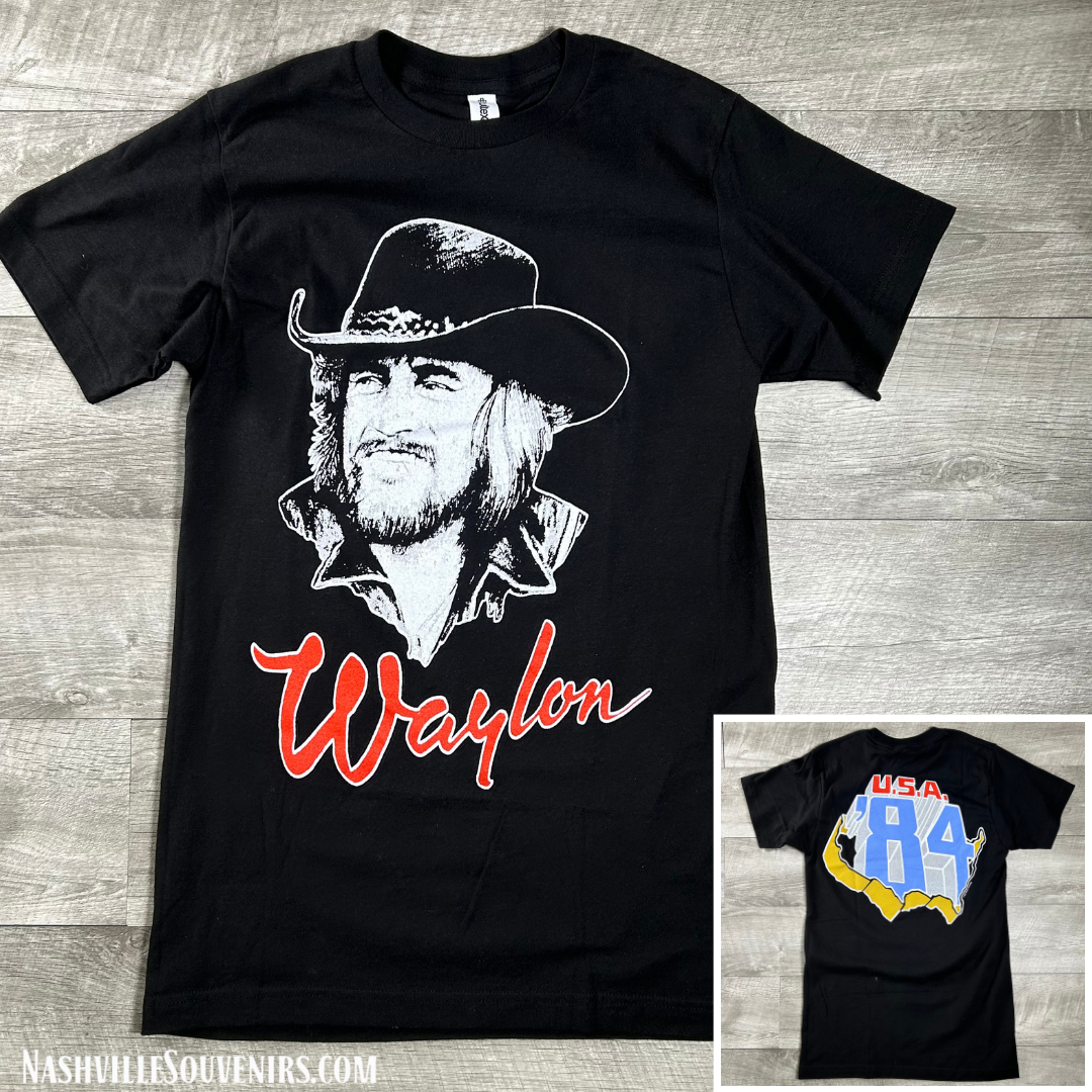 1984 Waylon Jennings Tour Tee