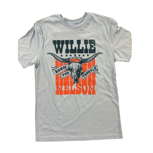 Willie Nelson Born For Trouble T-shirt