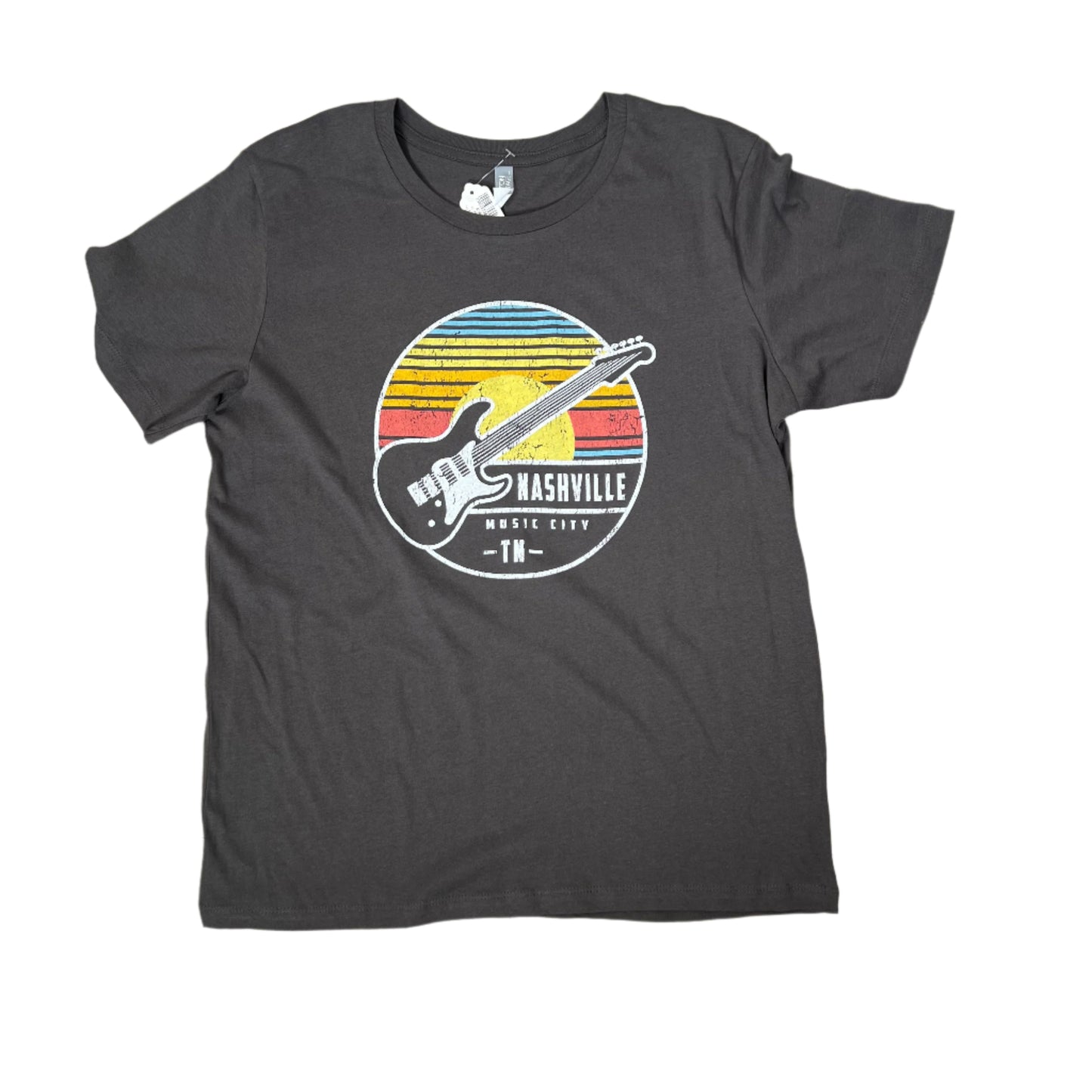 Women's Nashville Guitar Sunset Shirt