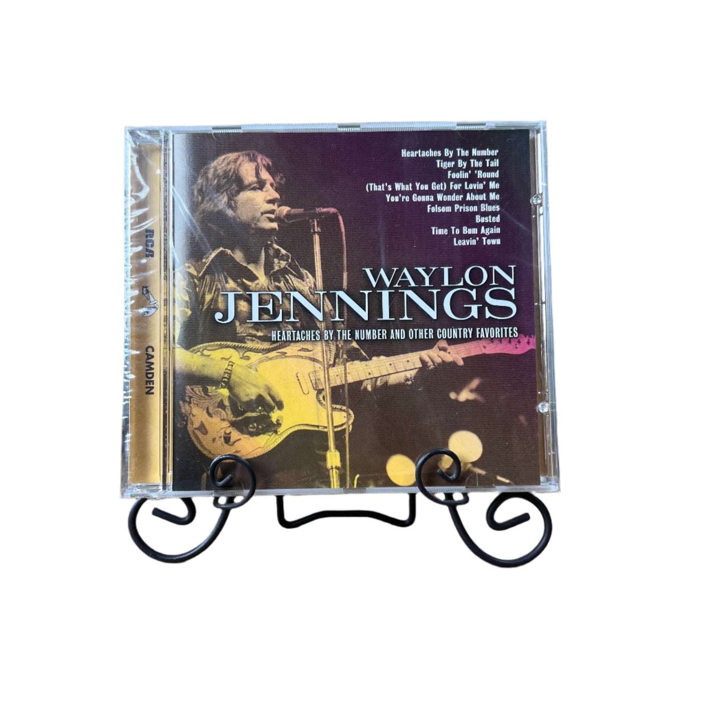 Waylon Jennings "Heartaches By The Number" CD