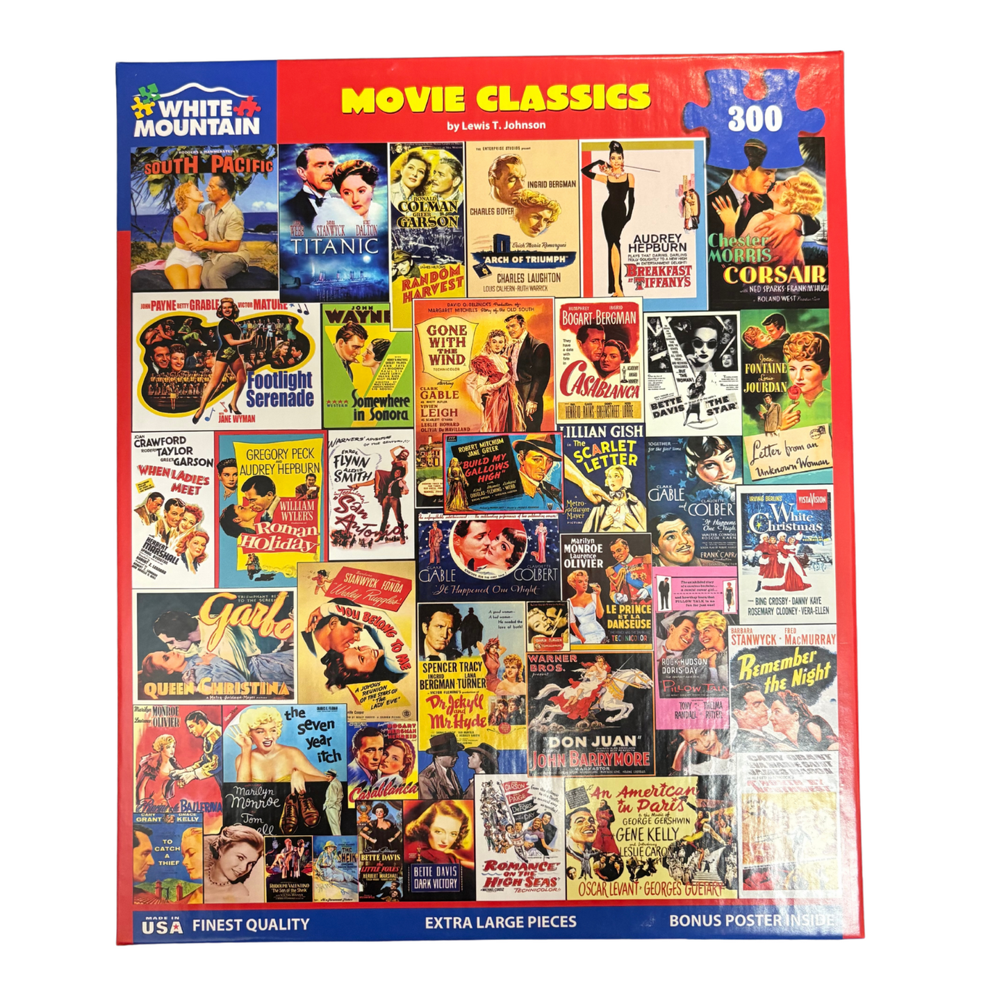 300 Piece "Movie Classics" Puzzle