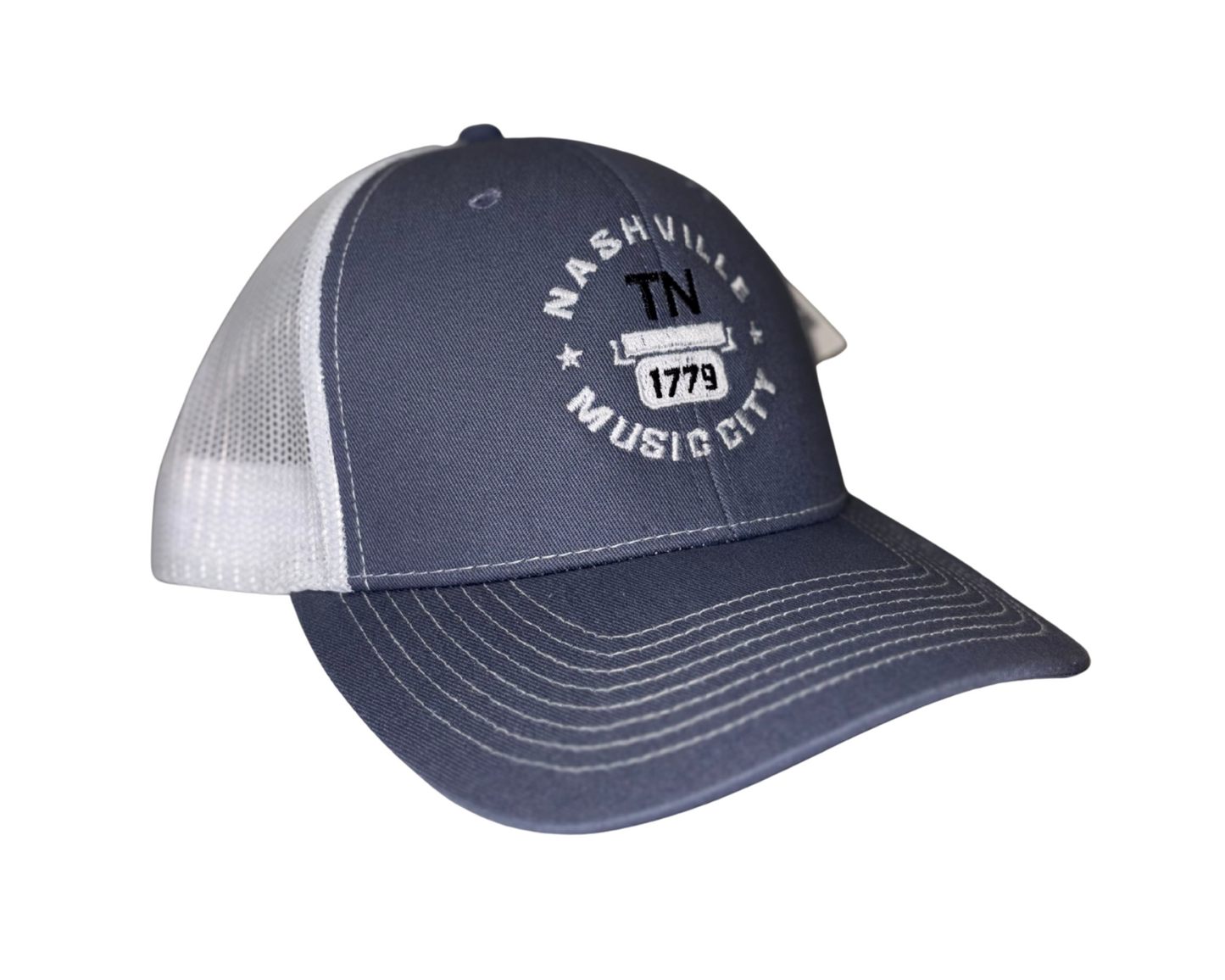 Nashville Music City Trucker Hat