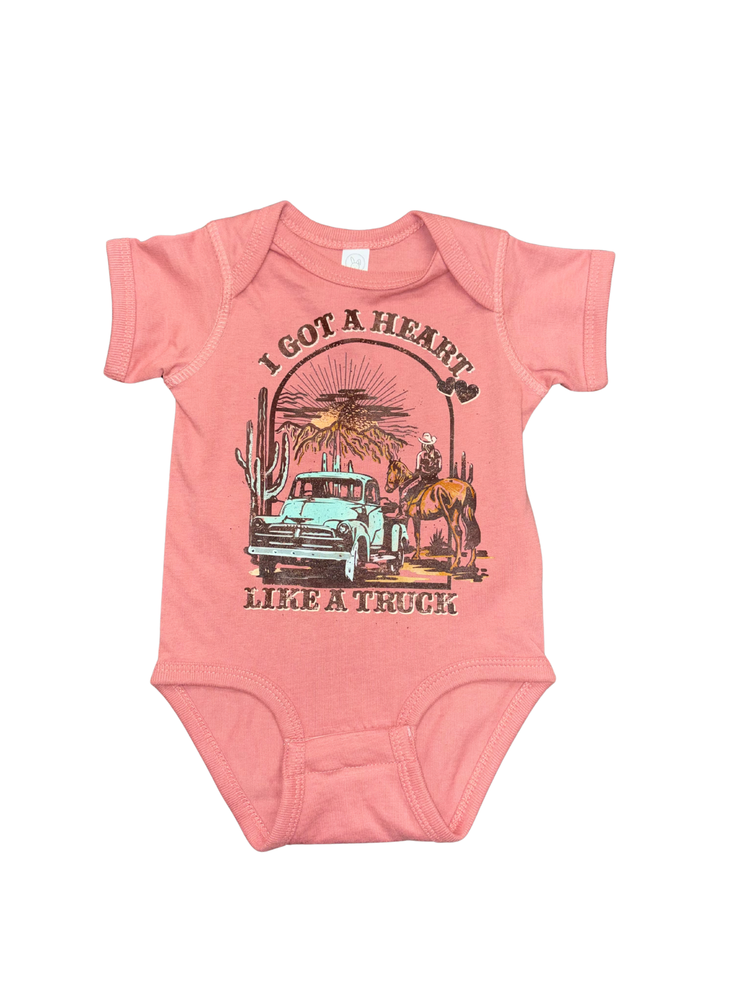 Lainey Wilson "I Got a Heart Like a Truck" Onesie