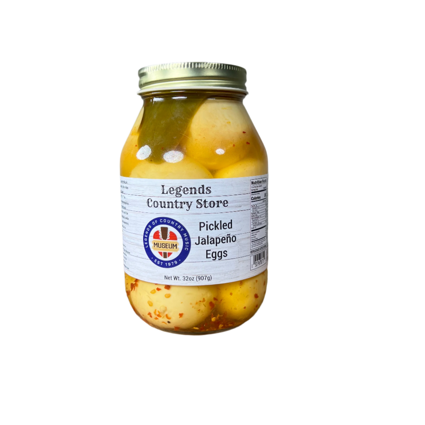 Legends Country Store Pickled Jalapeño Eggs