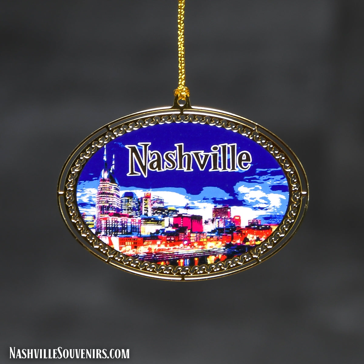 Collectible Nashville Skyline Ornament