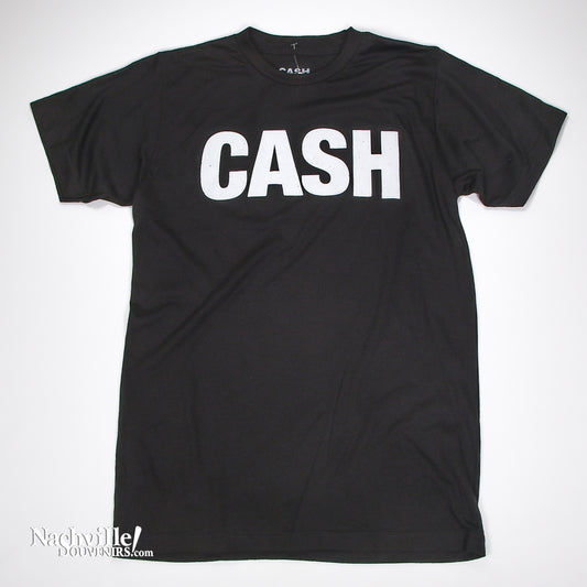 Johnny Cash T-shirt with CASH Logo