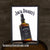 Officially licensed Jack Daniel's Bottle Image Mirror. FREE SHIPPING on all US orders over $75!
