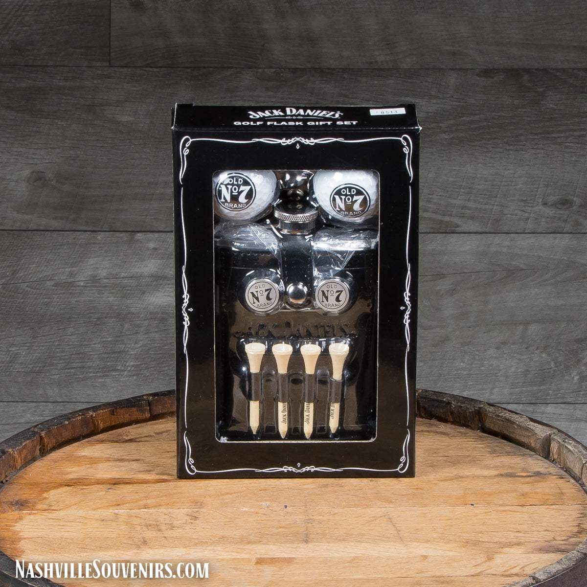 It's Time to Tee it up! With an officially licensed Jack Daniels Gift Set with Flask Golf Balls and Tees. FREE SHIPPING on all US orders over $75!