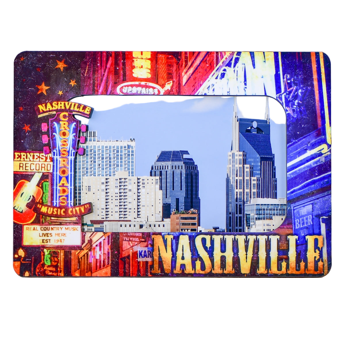 Nashville City Collage Magnet By Classic Magnets, Collectible Souvenirs Made In The - Foto 6