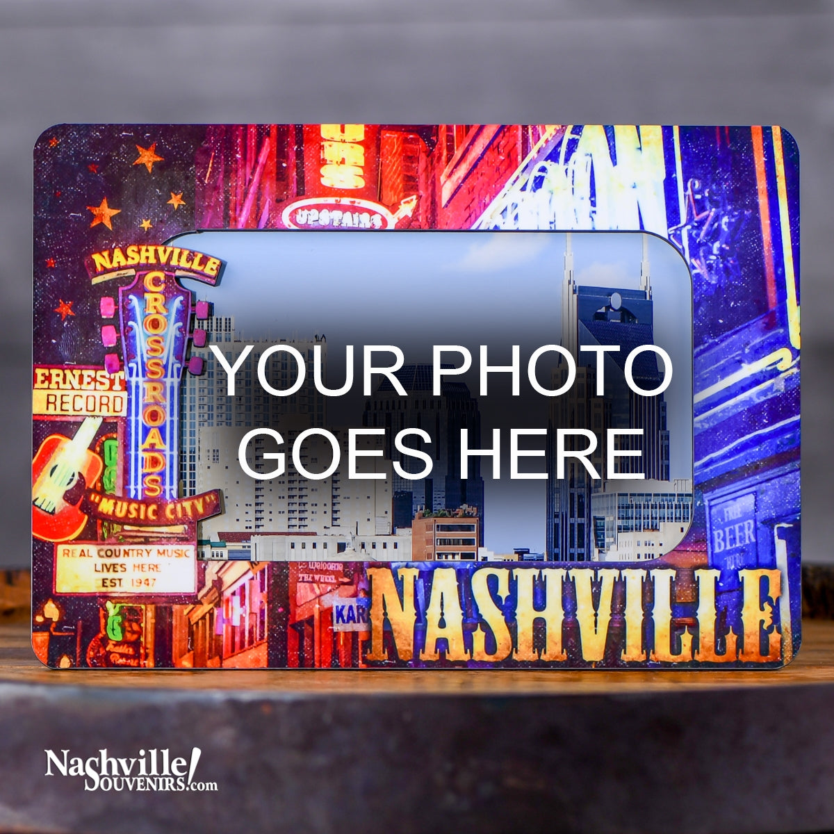 Nashville Photo Frame Magnet