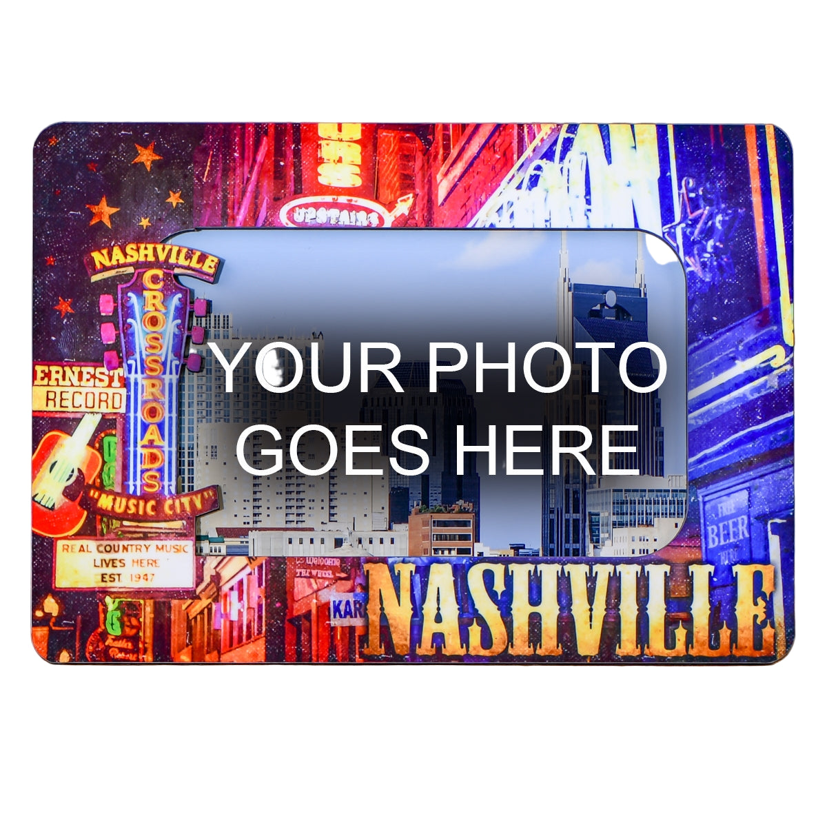Nashville Photo Frame Magnet