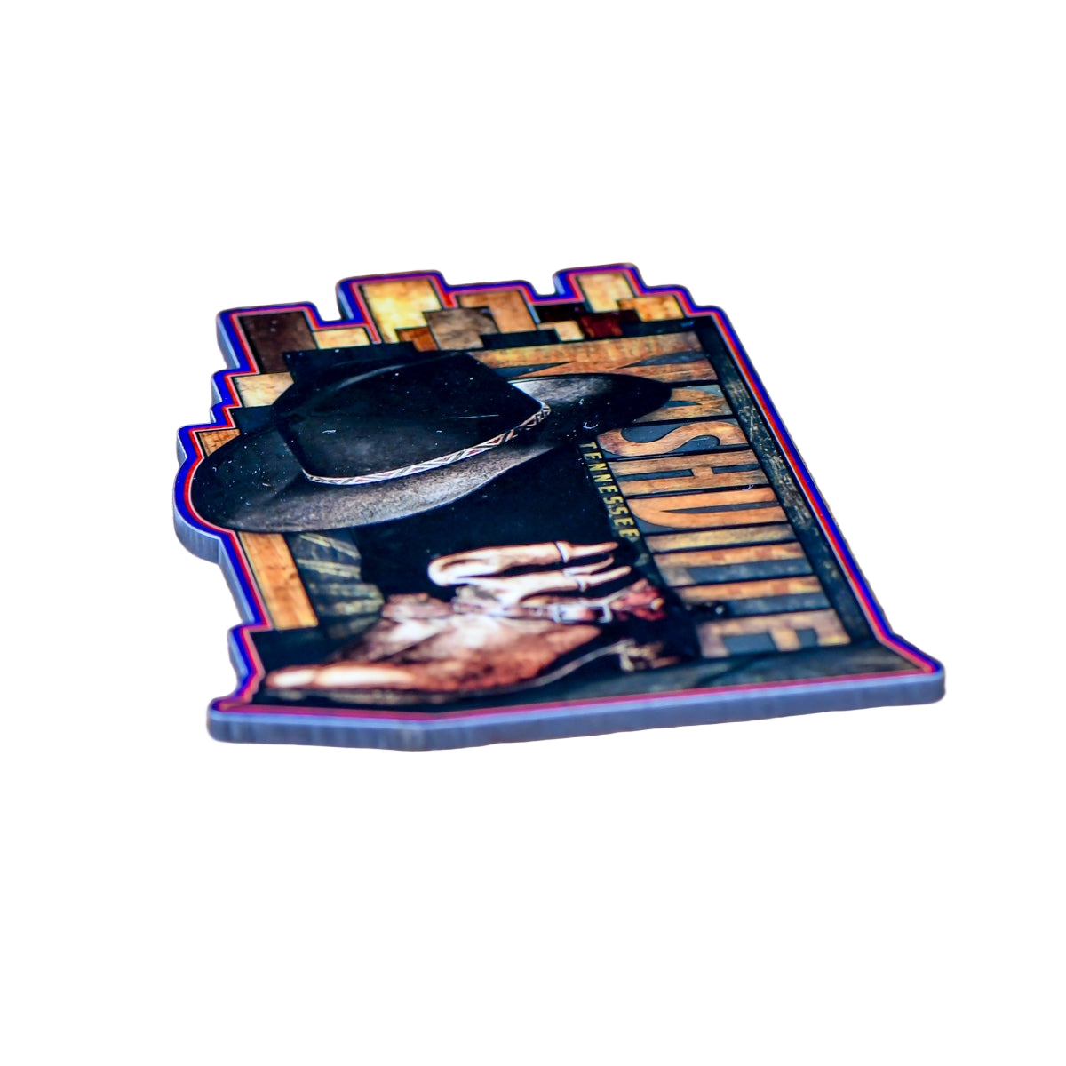 Nashville Cowboy Hat and Boots Magnet