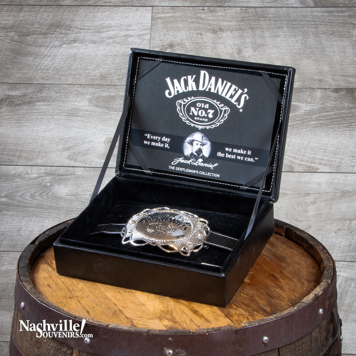 Ornate Jack Daniel's Swing Logo Belt Buckle
