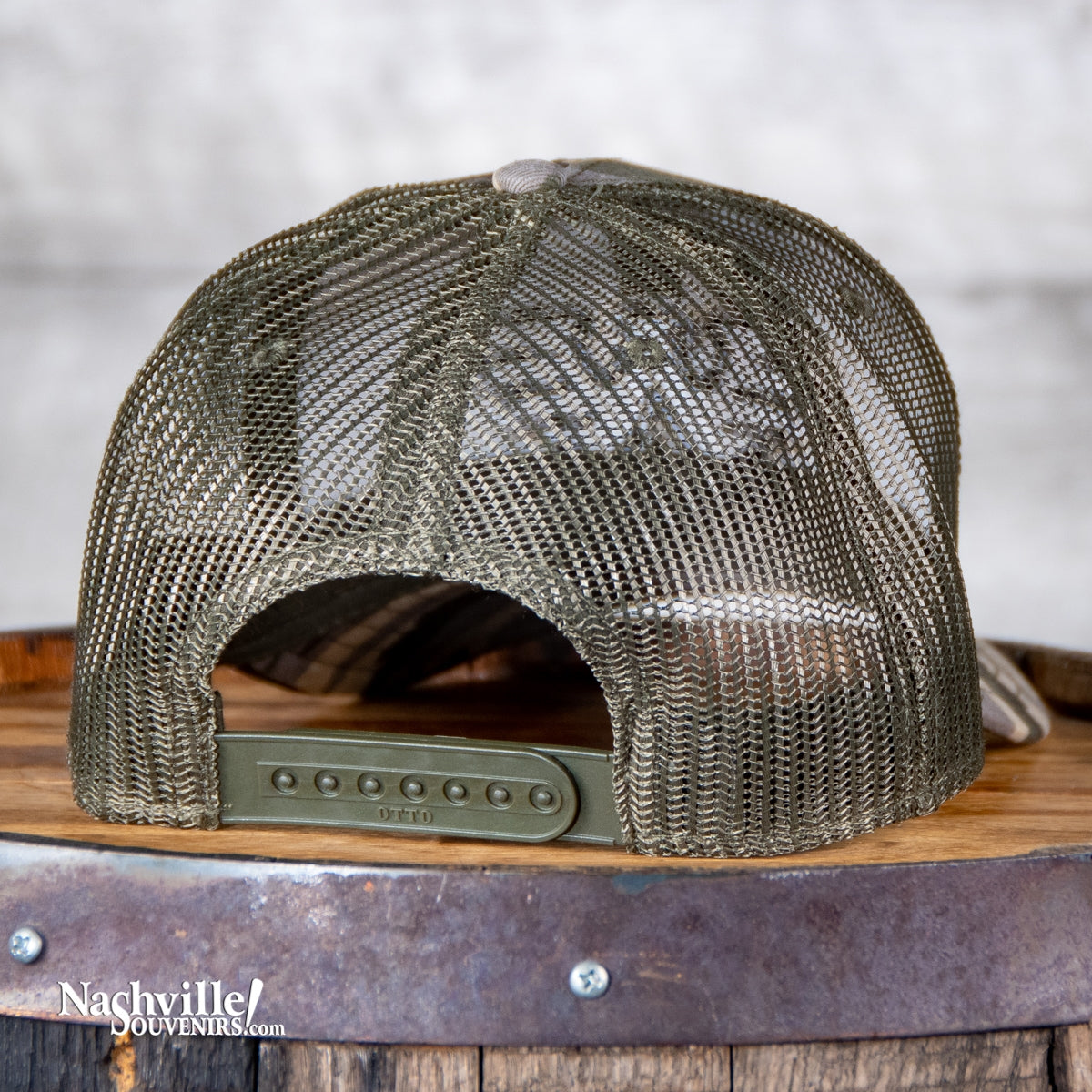 Camo Waylon Jennings "Flying W" Truckers Hat