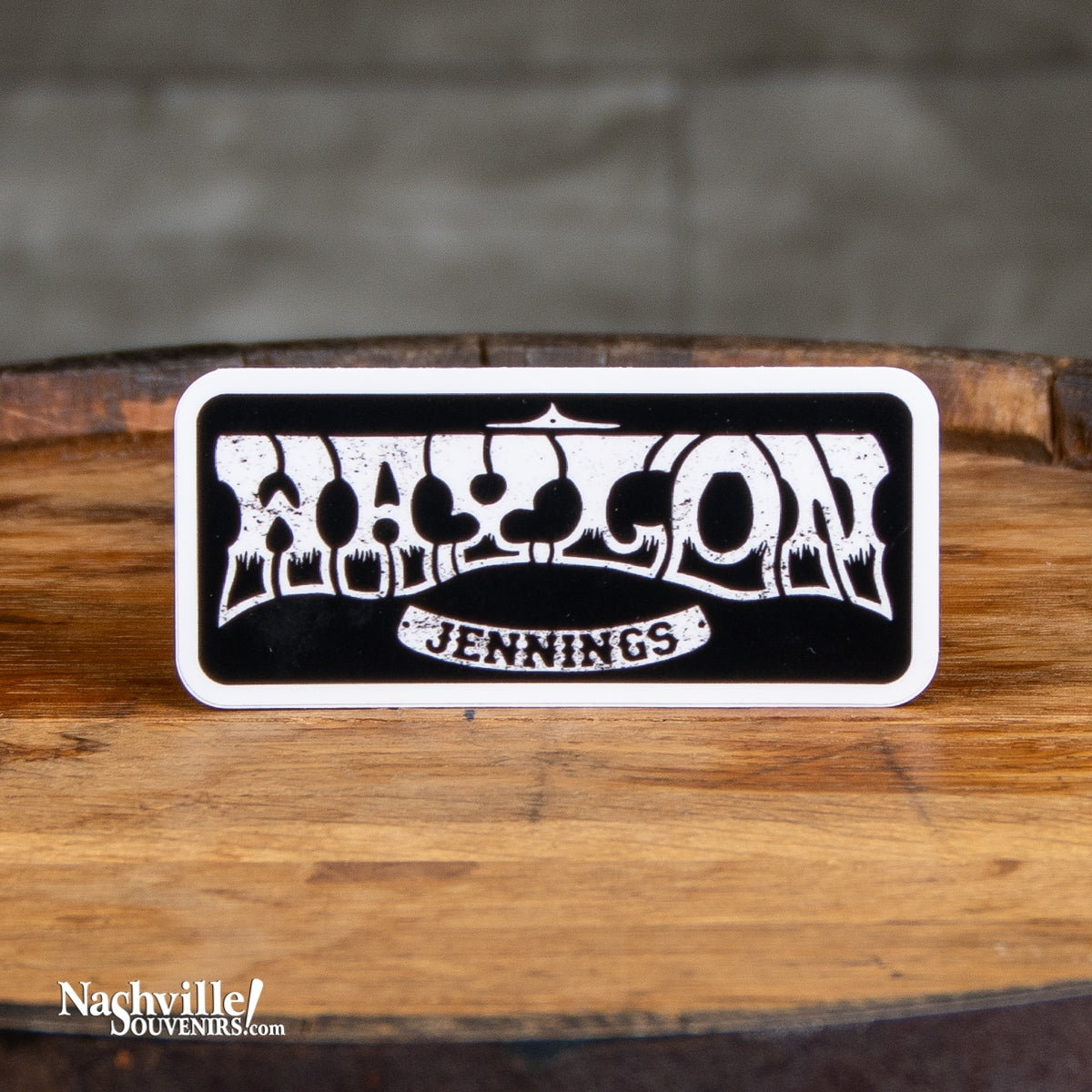 Waylon Jennings Sticker