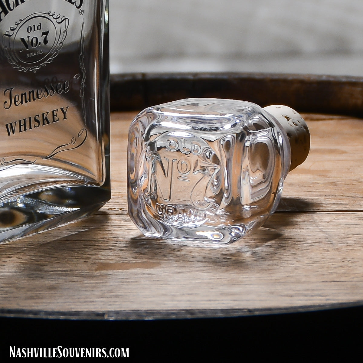 Jack Daniels Decanter with Swing and Bug Logo