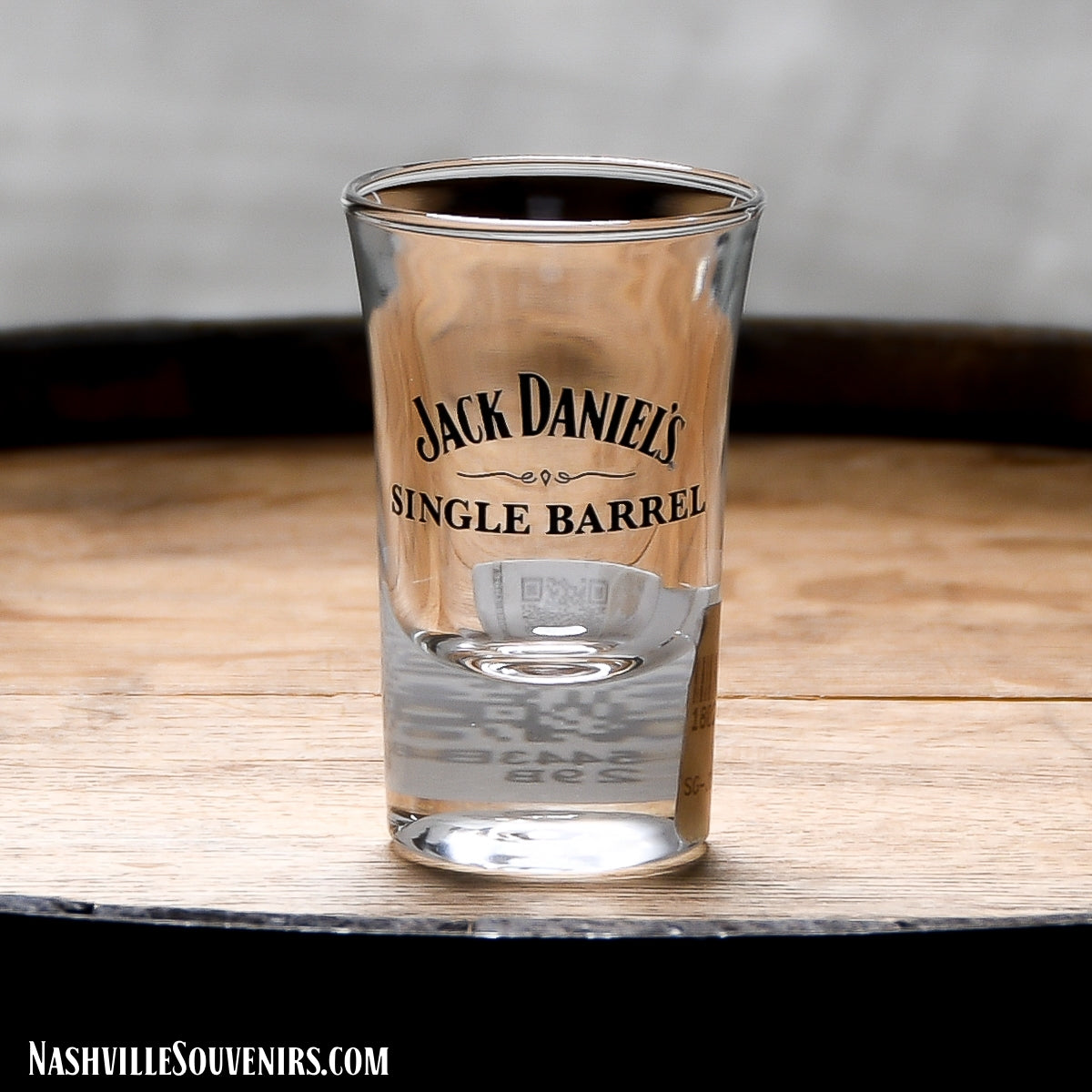 Officially licensed Jack Daniels Single Barrel Shot Glass. FREE SHIPPING on all US orders over $75!