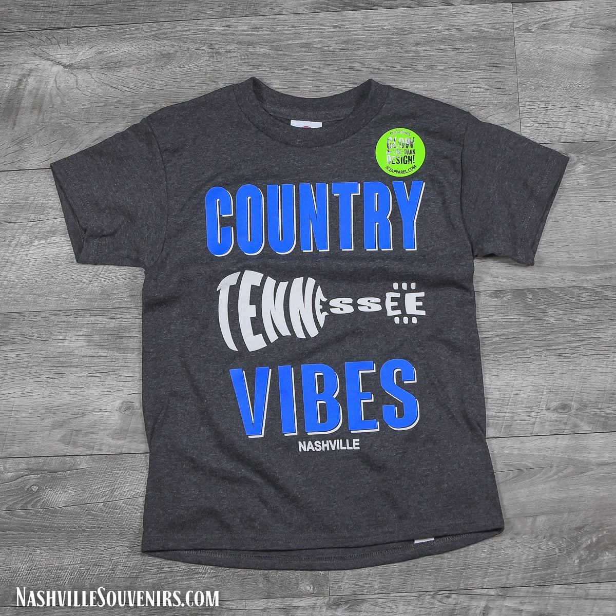 Country Tennessee Vibes Nashville Youth T-Shirt