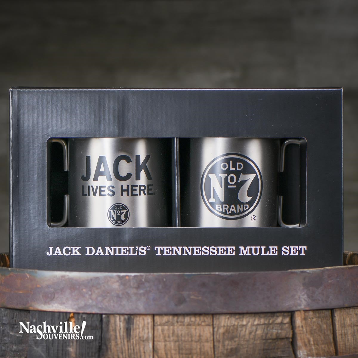 Packing for the Jack Daniel's Tennessee Mule Mug Set. Satisfy that hankering for a Tennessee Mule with this Tennessee born thoroughbred straight out of Lynchburg!
