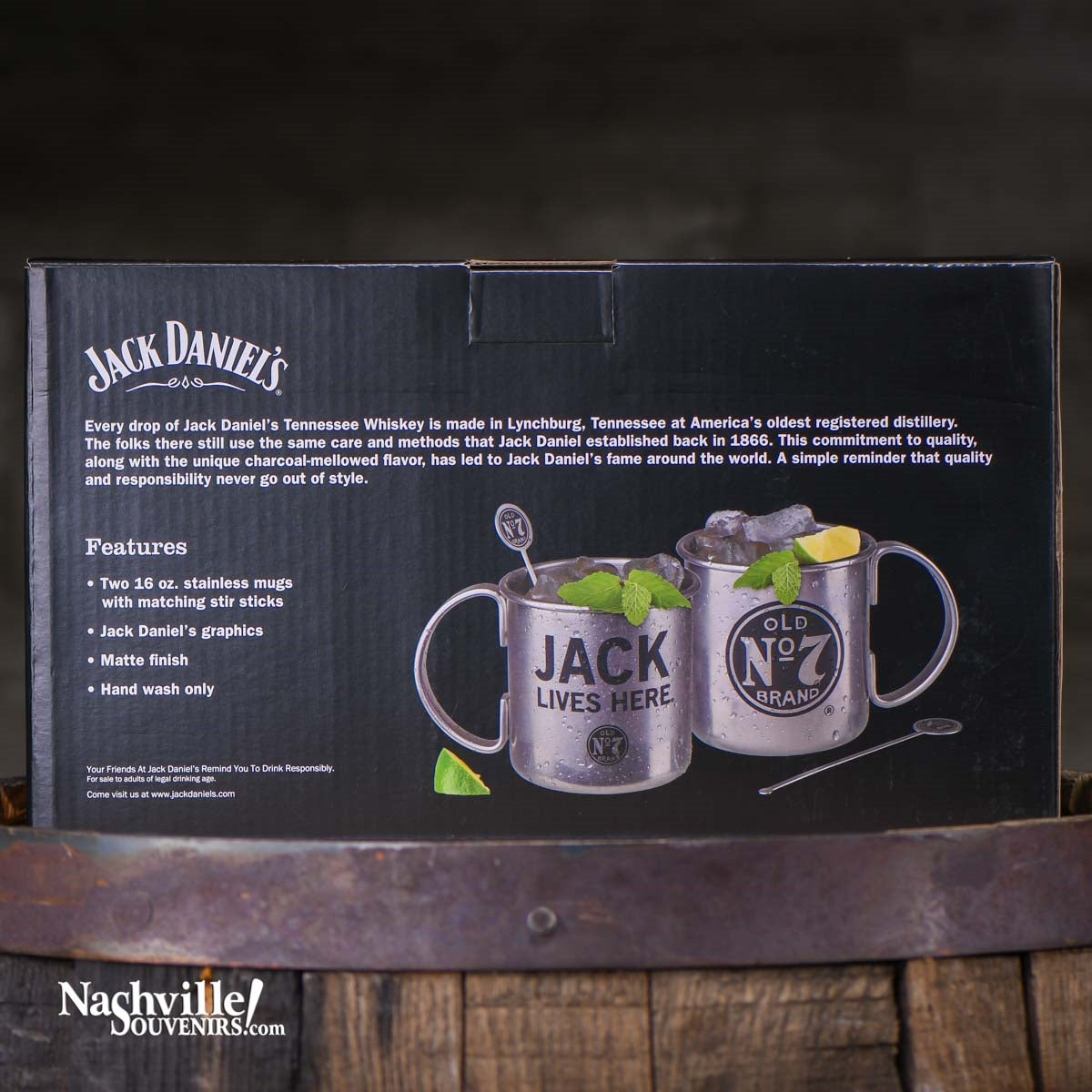 Jack Daniel's Tennessee Mule Mug Set