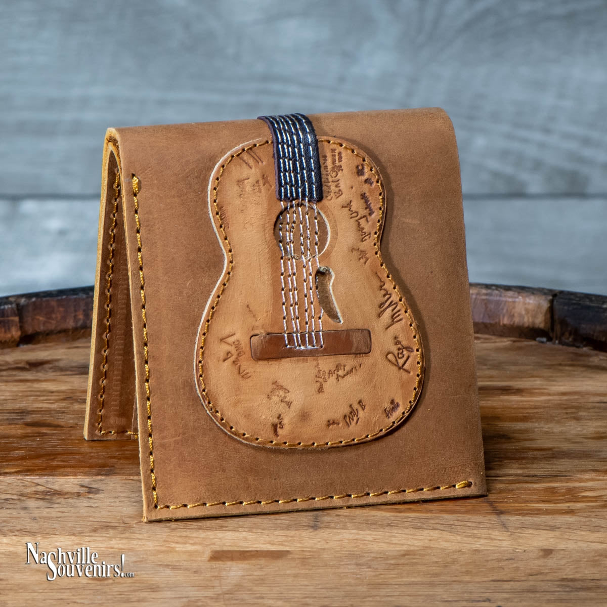 Willie Nelson Guitar Wallet