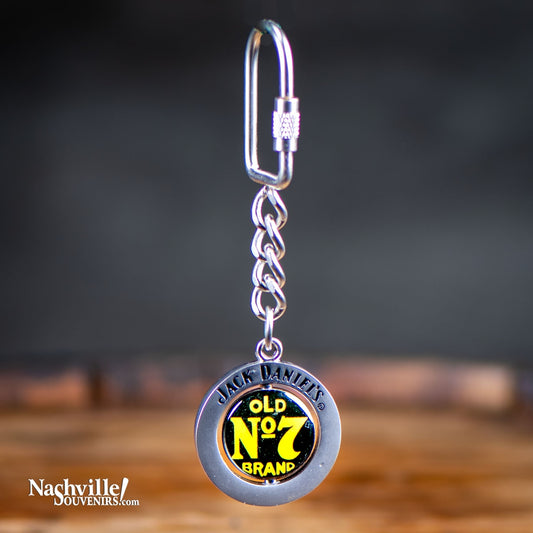 Collectible Jack Daniel's Old No.7 Keychain