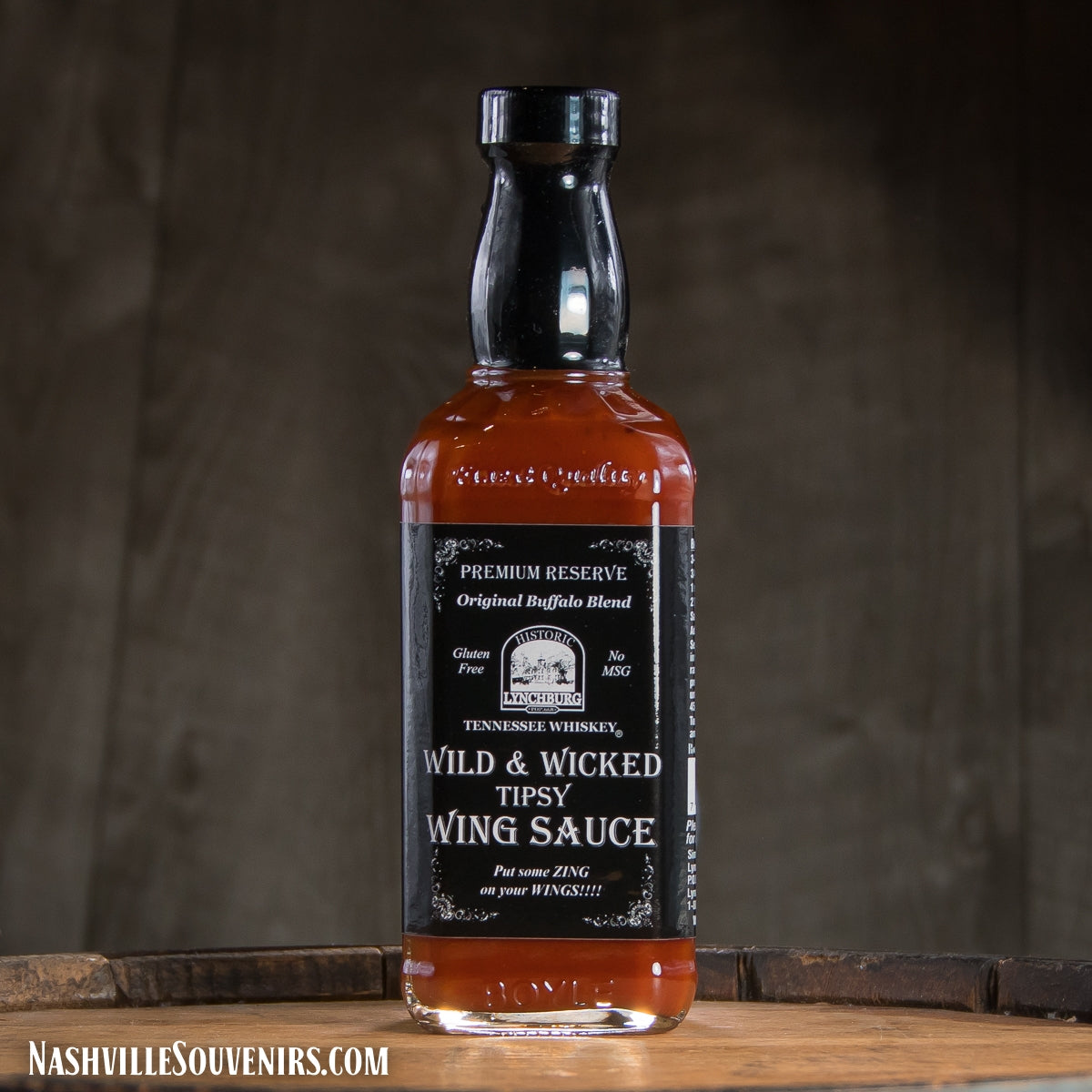 Wow! This Historic Lynchburg Wild & Wicked Wing sauce is the original Buffalo blend..put some Zing on your Wings! FREE SHIPPING on all US orders over $75!