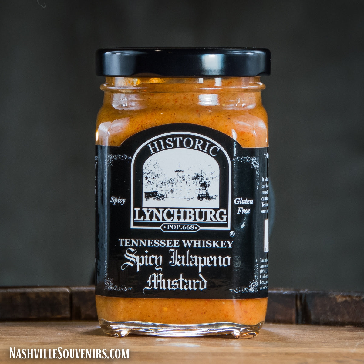 Wow! This Historic Lynchburg Spicy Jalapeno Mustard will turn a plain hotdog into a gastric experience.  FREE SHIPPING on all US orders over $75!