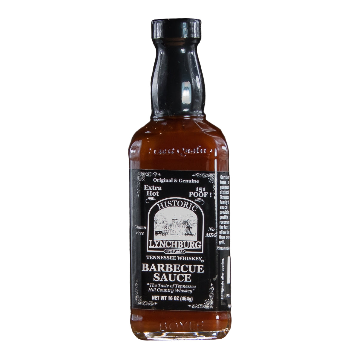Buy Historic Lynchburg BBQ sauce that's extra hot with Jack Daniels Tennessee whiskey at NashvilleSouvenirs.com. FREE SHIPPING on all US orders over $75!
