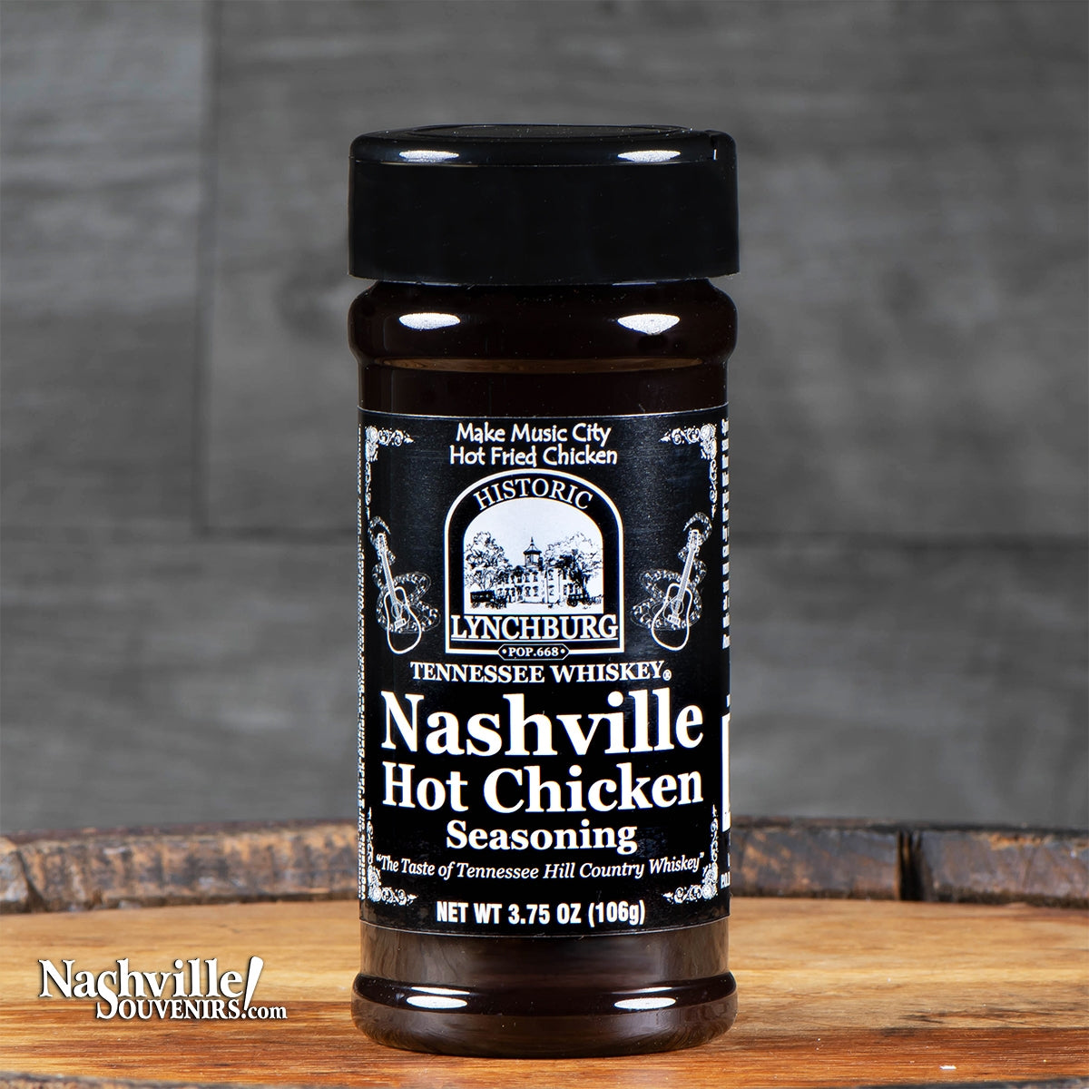 Fire up the grill and your tastebuds with the brand new  Historic Lynchburg Nashville Hot Chicken Seasoning containing real Jack Daniels Black Label whiskey. Nashville Hot Chicken done Jack Daniels style! FREE SHIPPING on all US orders over $75!