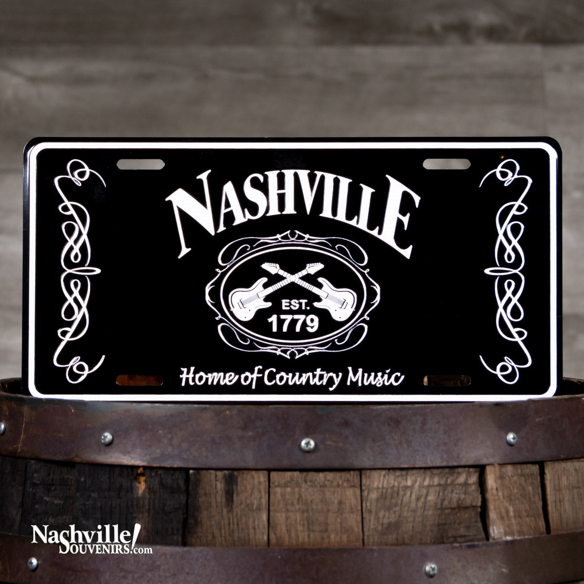 Nashville "Home of Country Music" License Plate