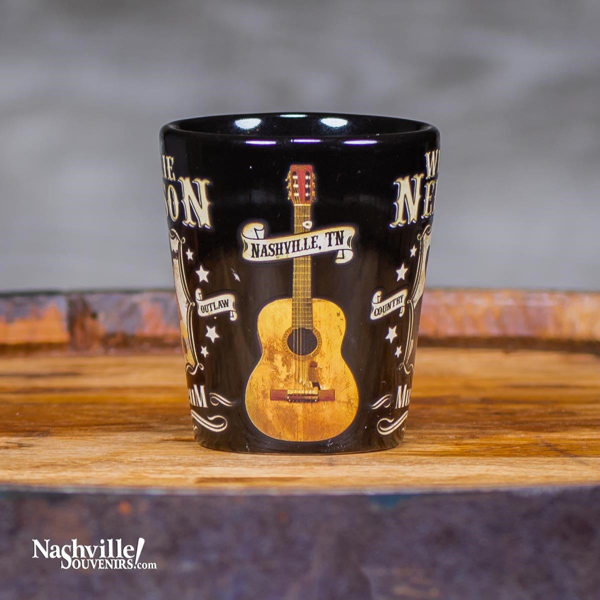 Willie Nelson "Trigger" Shot Glass