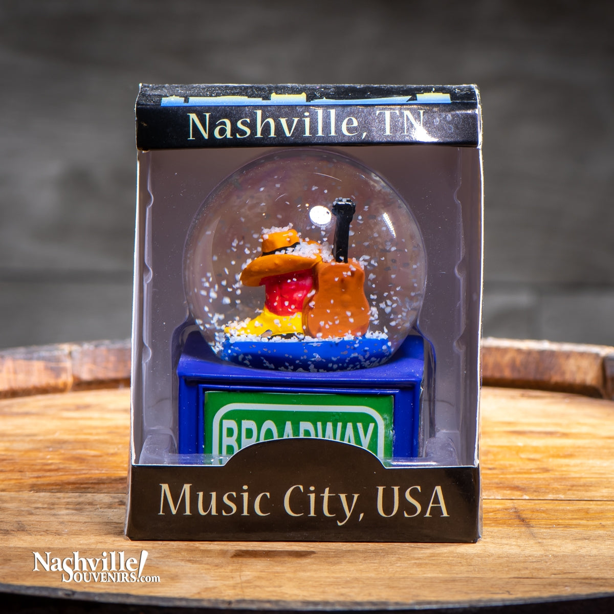 Music City USA Snow Globe